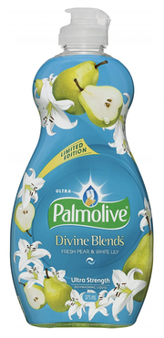 Palmolive Dishwashing Liquid Ultra Divine Blends 375ml - Fresh Pear & White Lily V563-9300632086290