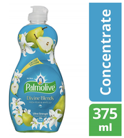 Palmolive Dishwashing Liquid Ultra Divine Blends 375ml - Fresh Pear & White Lily V563-9300632086290