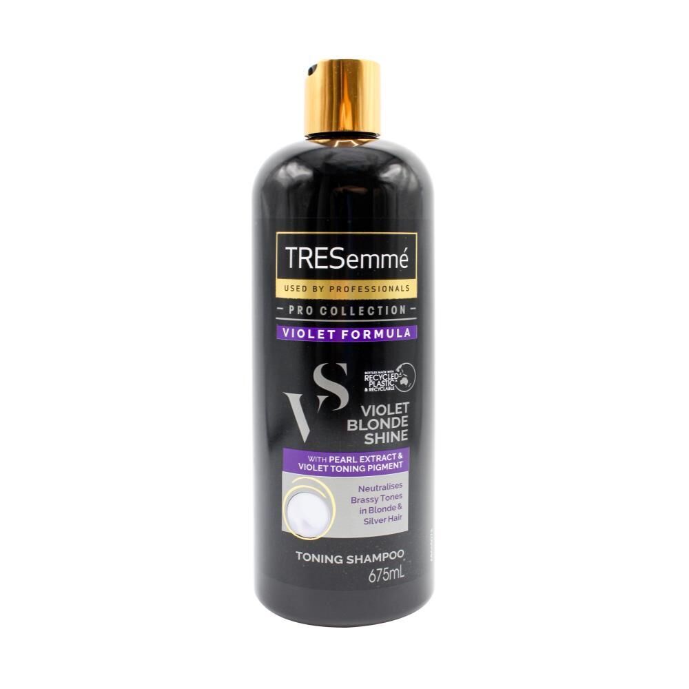 Tresemme 675ml Toning Shampoo in Violet Blonde Shine V563-9300830058471