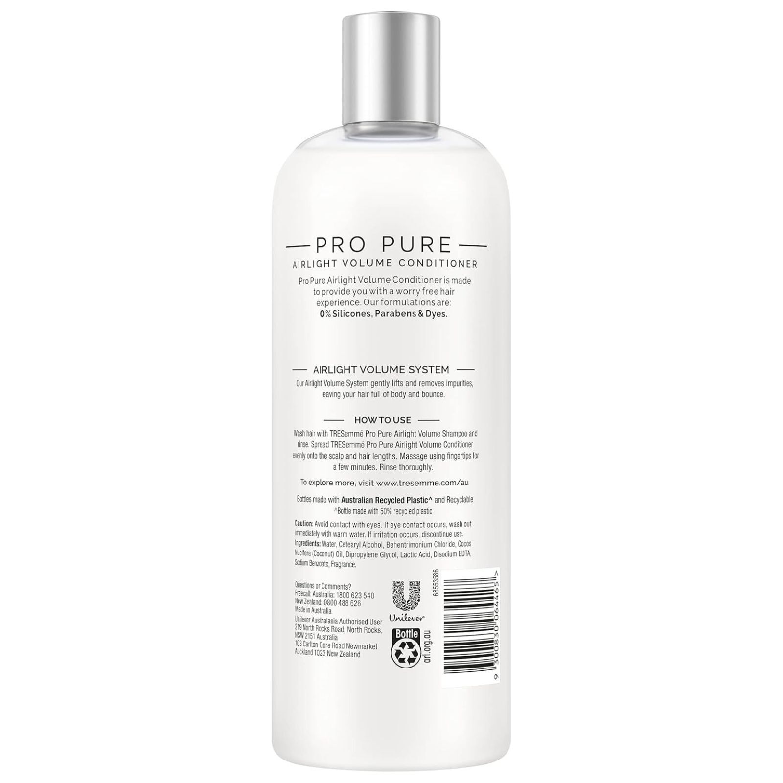 Tresemme Professional Conditioner Pro Pure Airlight Volume - 675 ml V563-9300830064465