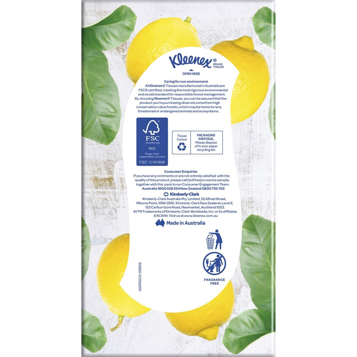 Kleenex Soft & Thick 3 Ply Facial Tissues 1 Pack of 95 V563-9310088013191