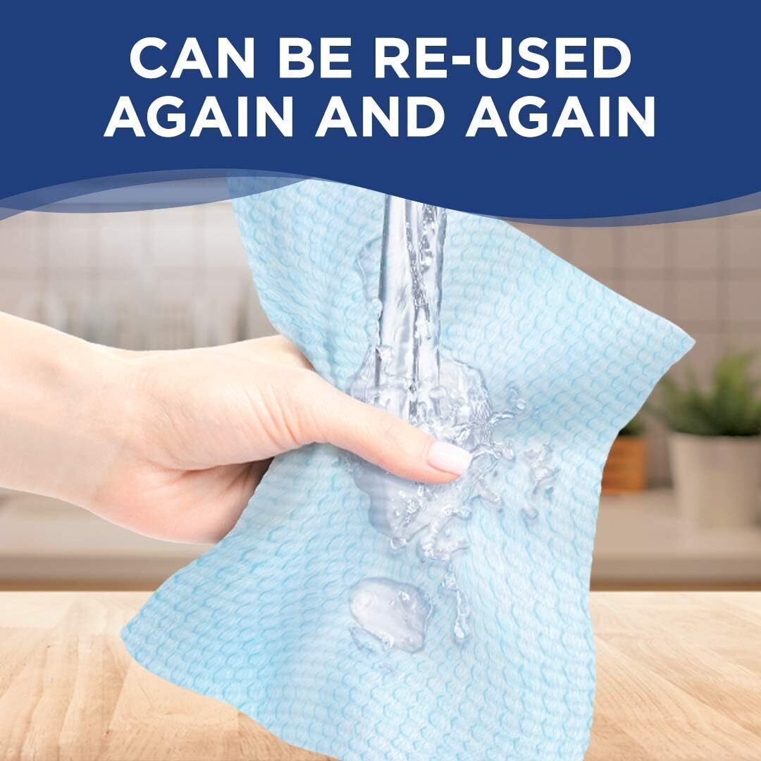 480x Viva Paper Towel Rinse & Re-Use Towel Reusable 20 Sheets x 24 Packs Bulk Box V563-9310088013849-24PCS