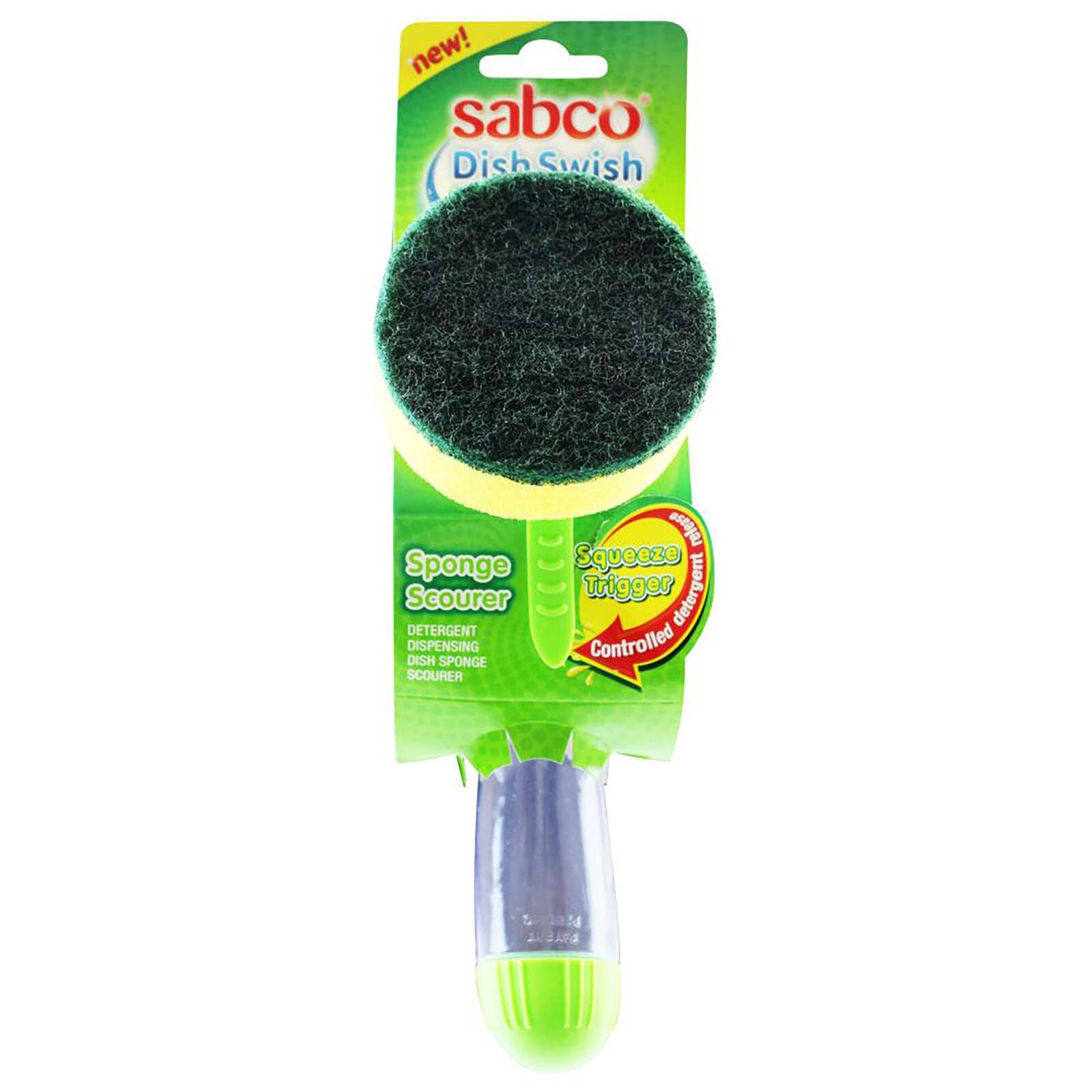 Sabco Sponge Scourer Dish Swish For Sparkling Dishes V563-9310205280734