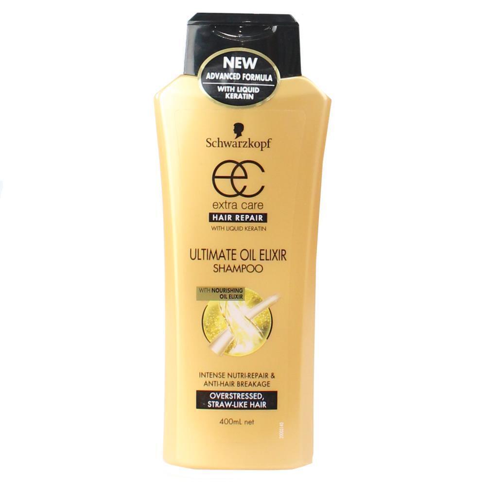 2x Schwarzkopf 400ml Extra Hair Care Shampoo Ultimate Oil Elixir V563-9310714214930-2PCS