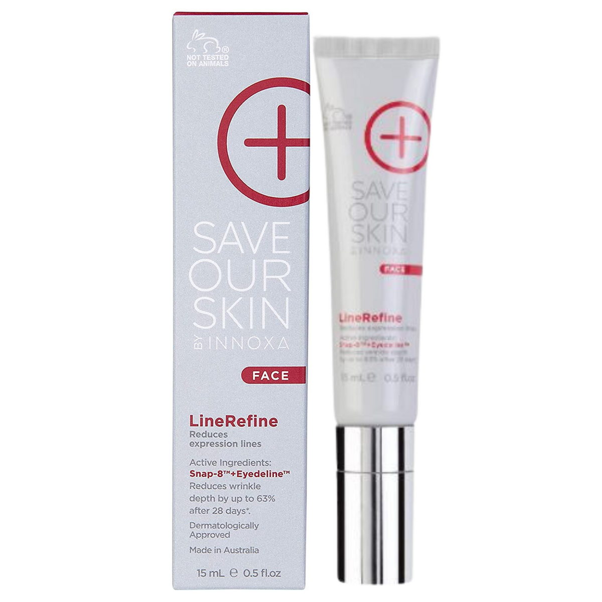 Innoxa 15mL Save Our Skin Face Linerefine Rerduces Wrinkle Line and Expression Line V563-9312658540779