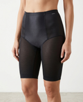 Ambra BodySculpt Long Control Shorts in Black (Size 10-12) - (Slimming Shapewear)