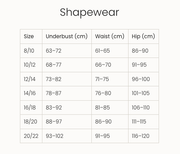 Ambra BodySculpt Long Control Shorts in Black (Size 10-12) - (Slimming Shapewear)