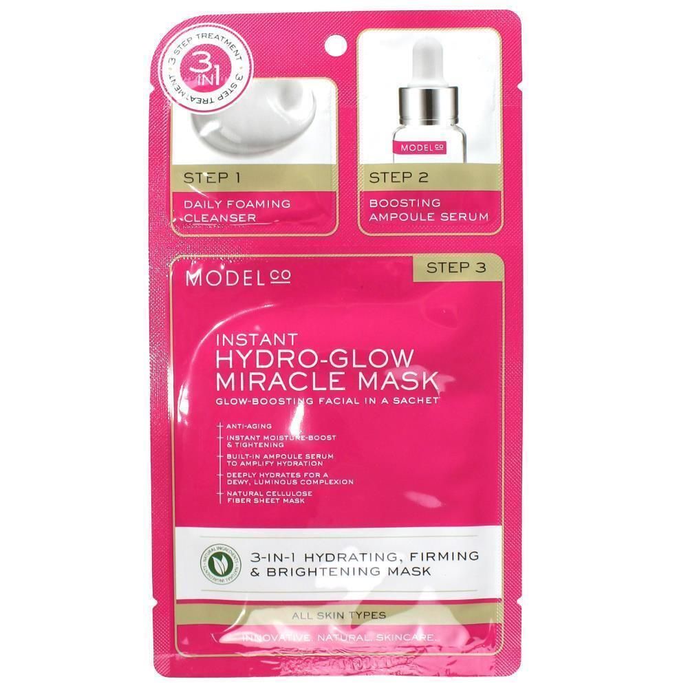 MODEL CO 3IN1 25mL X 1.5mL X 1.5mL HYDRATING, FIRMING & BRIGHTENING MASK V563-9331880006174-1PCS