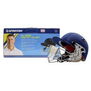 Spartan MC 3000 Cricket Helmet - Medium Size - Navy - Kids/Adults (57-58cm Head) V563-9332921072301