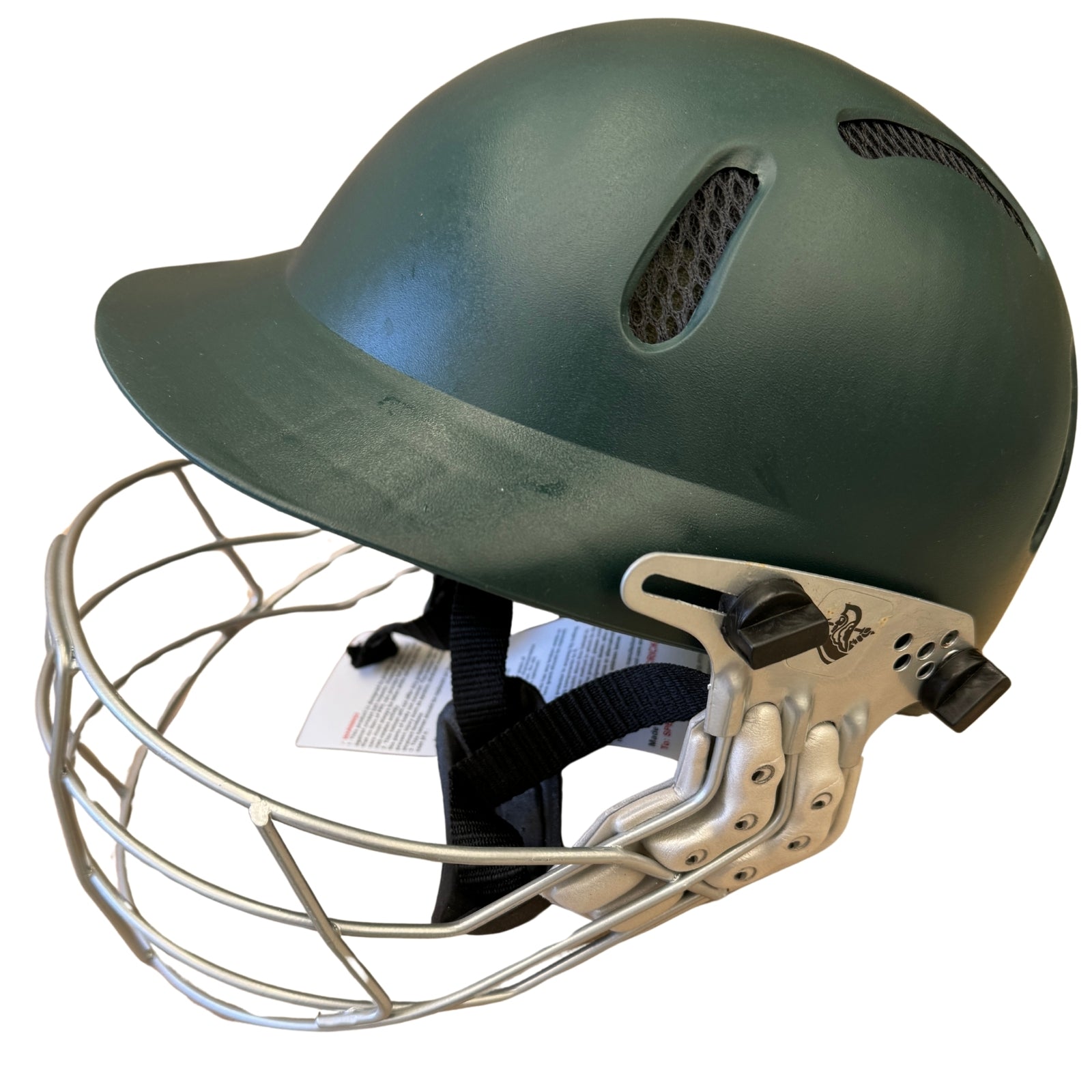 Spartan MC Gladiator Cricket Helmet - Medium Size - Green V563-9332921073629