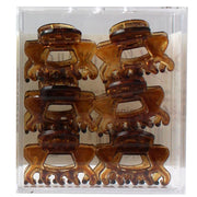 1 Pack of 6 Indulge Hair Claw Clip in Display Gift Box - Assorted Colours V563-9333022027665-1PCS