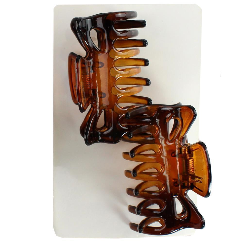 1 Pack of 6 Indulge Hair Claw Clip in Display Gift Box - Assorted Colours V563-9333022027665-1PCS