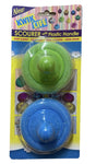 1 Pack of 2 Kwik Life Scourer with Plastic Handle Cleaning Dishes Pots & Pans V563-9333022027993