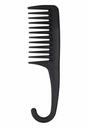 Indulge Shower Waterproof Hair Comb Brush - Black V563-9333022028648