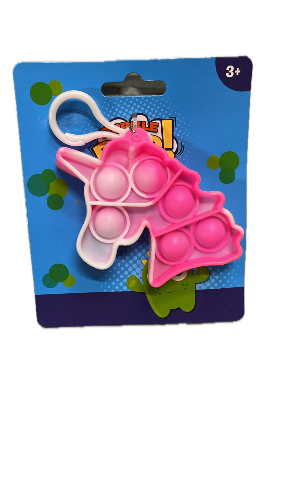 Push Bubble Pop It Fidget Keyring Squeeze Toy Sensory Silicone Stress Reliever V563-9355394028798