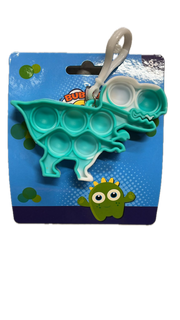 Push Bubble Pop It Fidget Keyring Squeeze Toy Sensory Silicone Stress Reliever V563-9355394028798