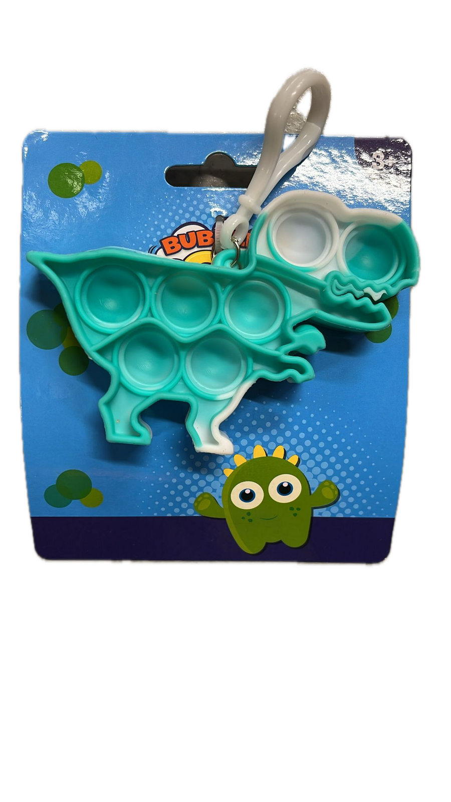 Push Bubble Pop It Fidget Keyring Squeeze Toy Sensory Silicone Stress Reliever V563-9355394028798