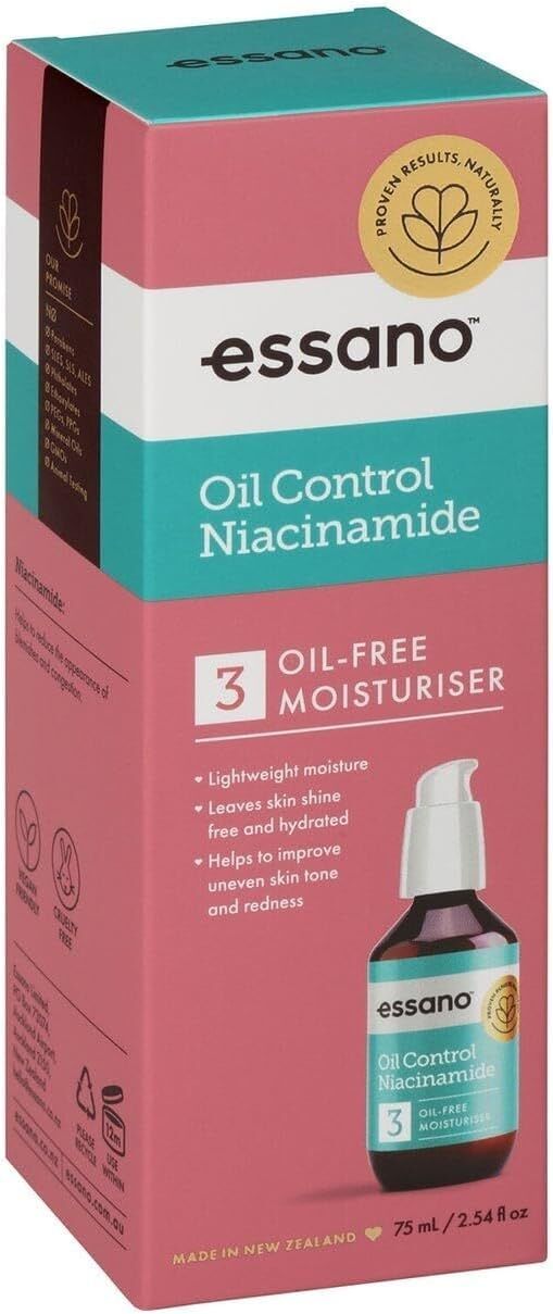 Essano Niacinamide Oil Control Face Moisturiser 75ml V563-9421008706465