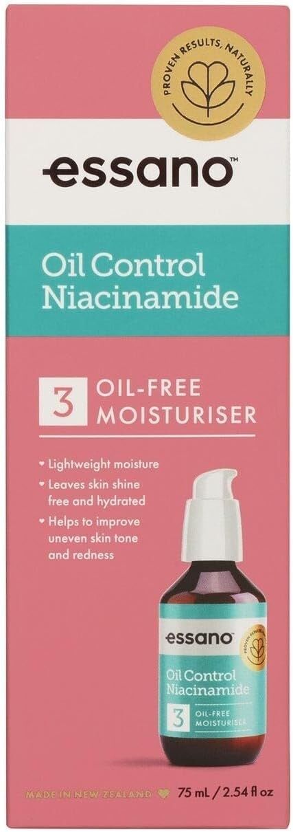 Essano Niacinamide Oil Control Face Moisturiser 75ml V563-9421008706465