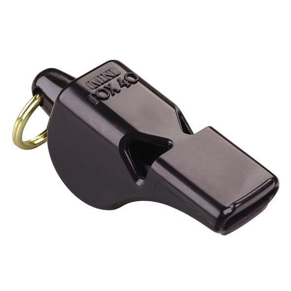 Fox 40 Classic Whistle Safety Outdoor Camping Sports Referee Football - Black V563-9800-0008