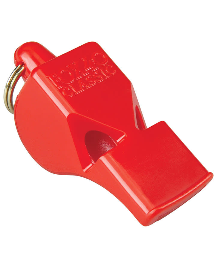 Fox 40 Classic Whistle Safety Outdoor Camping Sports Referee Football - Red V563-9902-0100