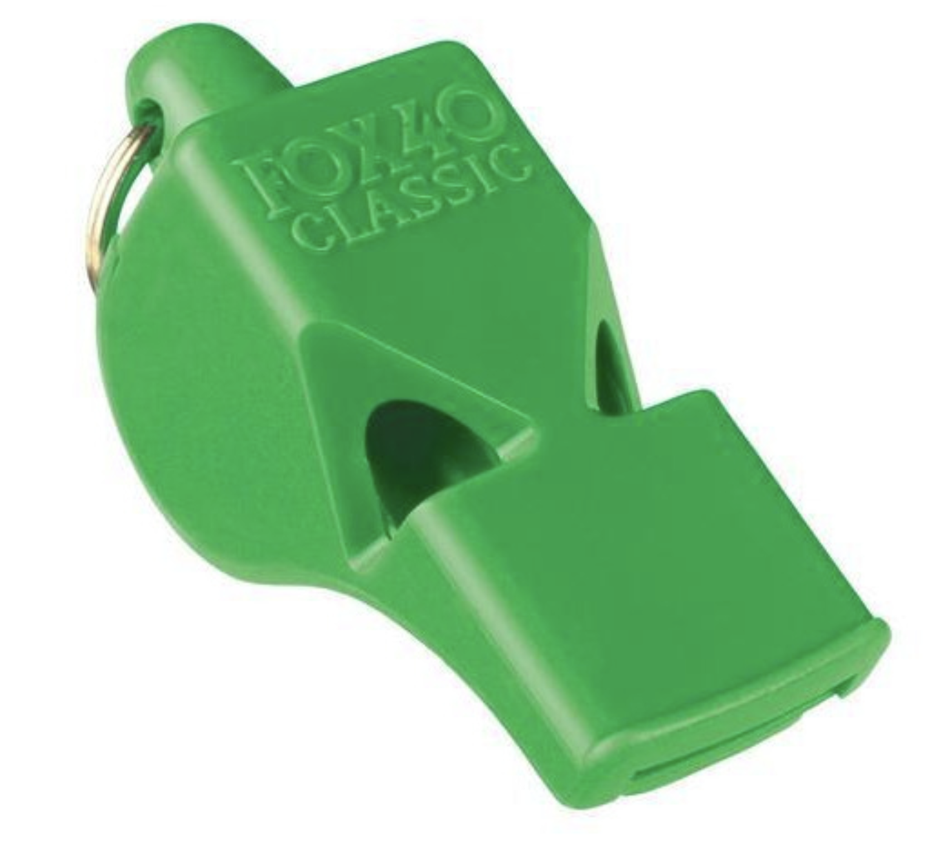 Fox 40 Classic 3 Chamber Whistle Soccer Football Netball Sports Basketball - Green V563-9902-1400