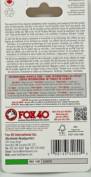 Fox 40 Classic 3 Chamber Whistle Soccer Football Netball Sports Basketball - Green V563-9902-1400