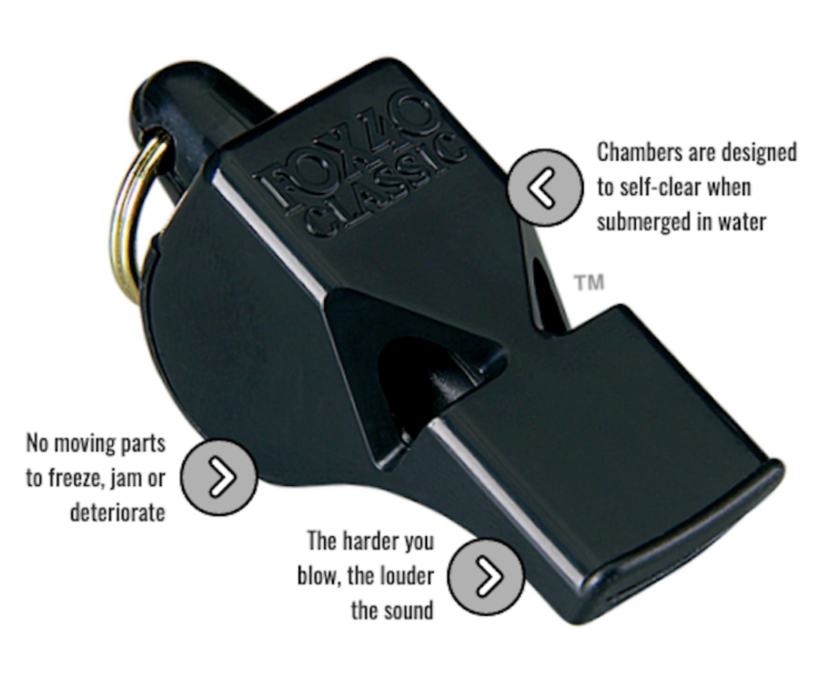 Fox 40 Classic 3 Chamber Whistle Soccer Football Netball Sports Basketball - Green V563-9902-1400