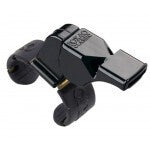 Fox 40 Classic Fingergrip Whistle Sports Referee Safety Football Soccer - Black V563-9909-0008