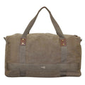 FIB 52cm Canvas Travel Duffle Bag Casual Duffel - Khaki V563-A1205C-KHAKI