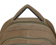 FIB Washed Canvas Backpack Bag in Khaki V563-A1206C-KHAKI