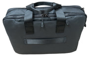 15" Futura Laptop Computer Bag Travel Work Messenger Bag w/USB Port - Black V563-A1546R-BLACK