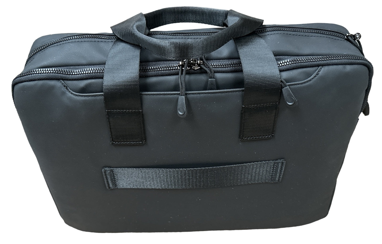 15" Futura Laptop Computer Bag Travel Work Messenger Bag w/USB Port - Black V563-A1546R-BLACK