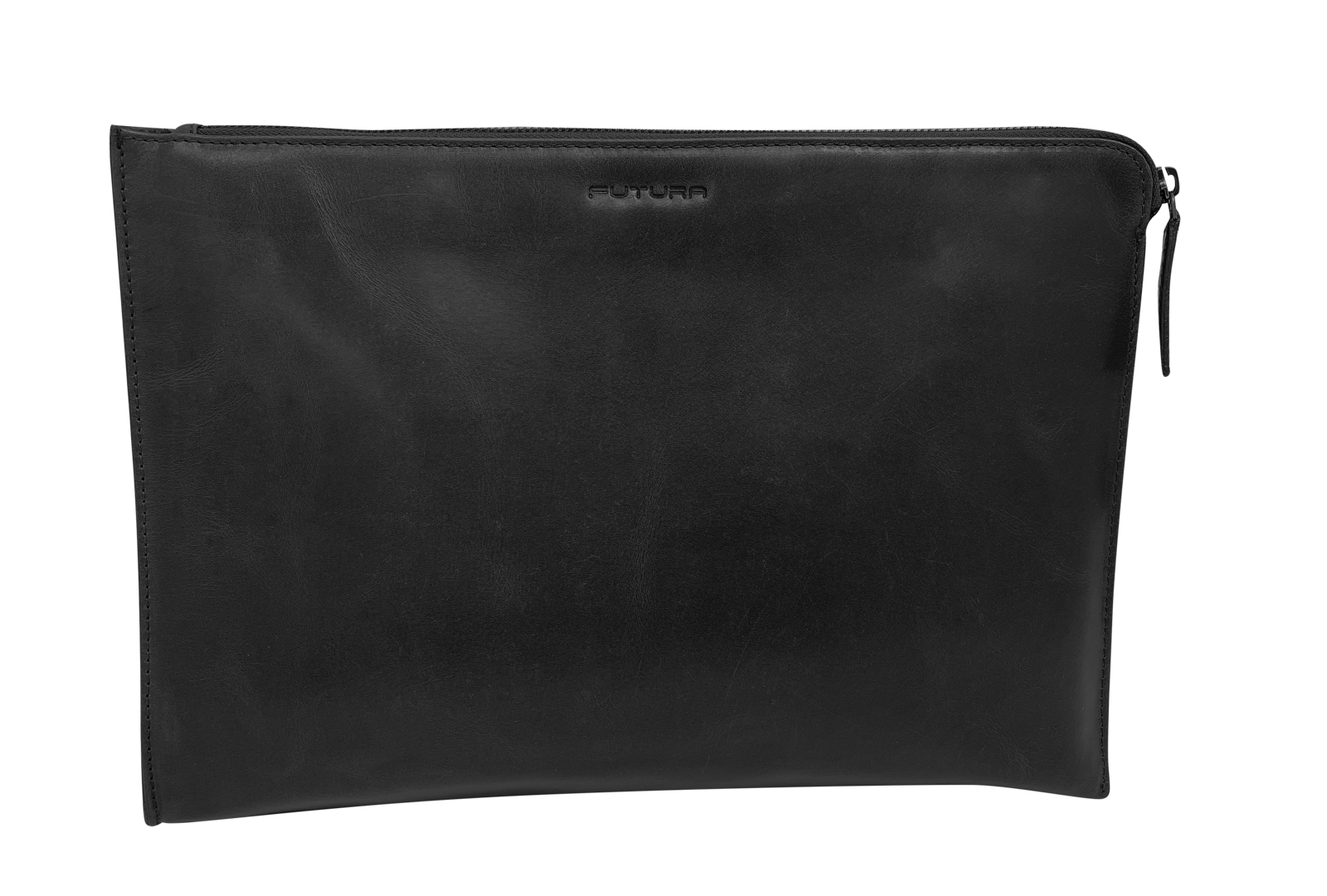 Futura Mens Document Satchel College School Office Travel Bag - Black V563-A1979LBLACK