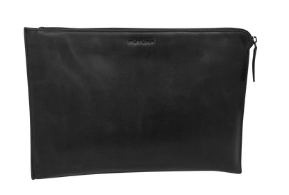 Futura Mens Document Satchel College School Office Travel Bag - Black V563-A1979LBLACK
