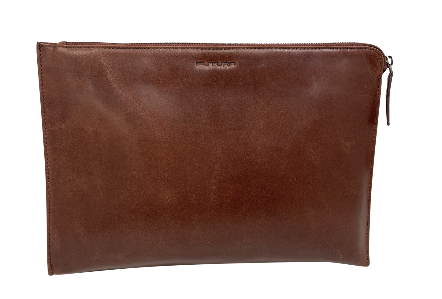 Futura Mens Document Satchel Office Travel College Bag - Brown V563-A1979LBROWN