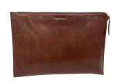 Futura Mens Document Satchel Office Travel College Bag - Brown V563-A1979LBROWN