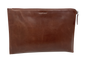 Futura Mens Document Satchel Office Travel College Bag - Brown V563-A1979LBROWN
