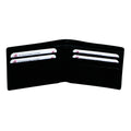FIB RFID Leather Fold Slimline Wallet - Black V563-A1999L-BLACK