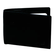 FIB RFID Leather Fold Slimline Wallet - Black V563-A1999L-BLACK