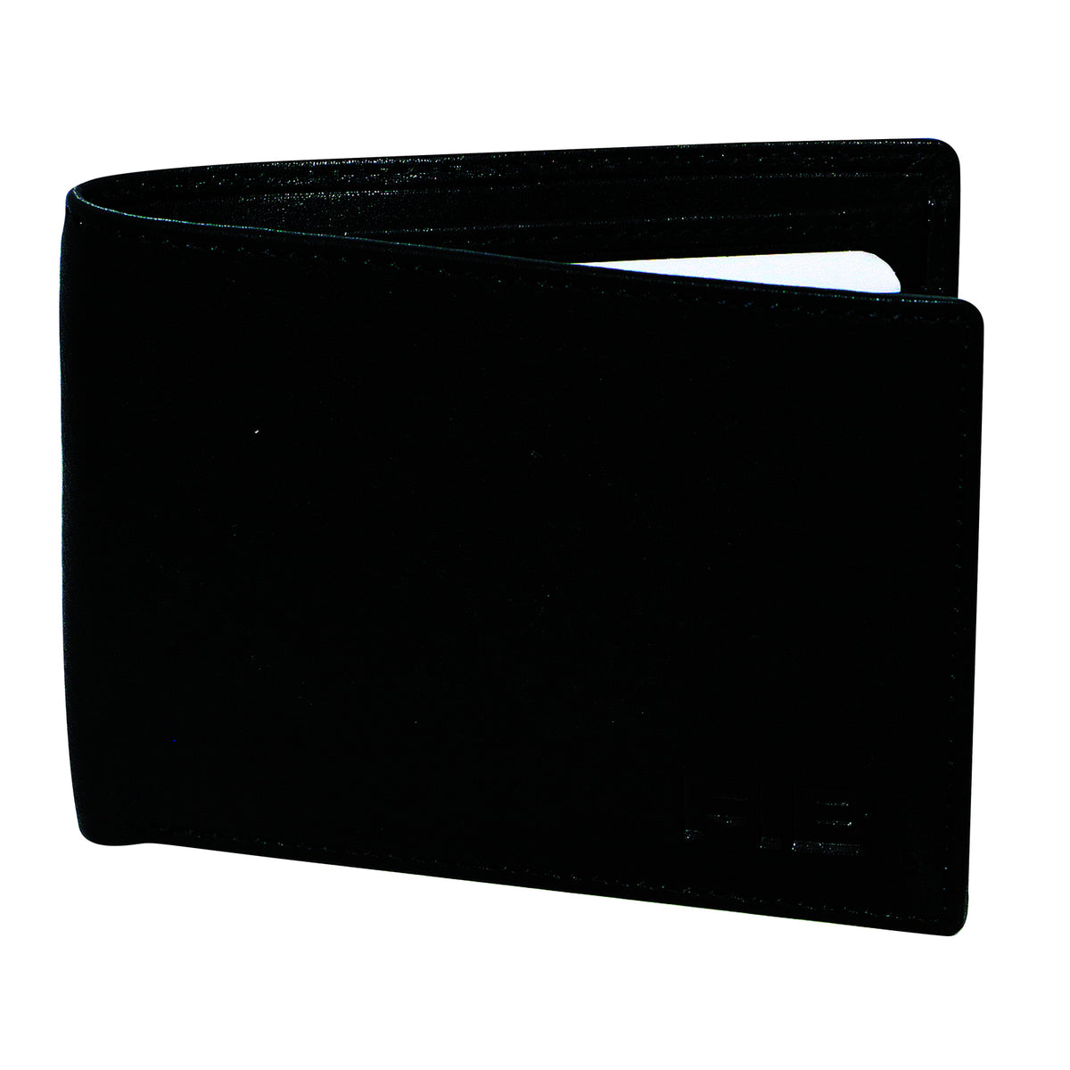 FIB RFID Leather Fold Slimline Wallet - Black V563-A1999L-BLACK