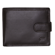 Futura Mens RFID Leather Coin Fold Over Wallet - Brown V563-A2015L-BROWN