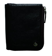 Futura RFID Leather Zip Around Wallet - Black V563-A2027L-BLACK
