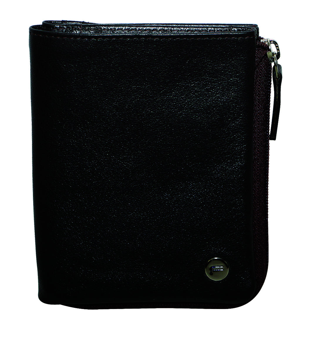 Futura RFID Leather Zip Around Wallet - Black V563-A2027L-BLACK