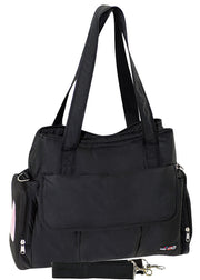 FIB Baby Nappy Bag Diaper Maternity Milk Mummy Changing Travel Tote - Black V563-A311N-BLACK