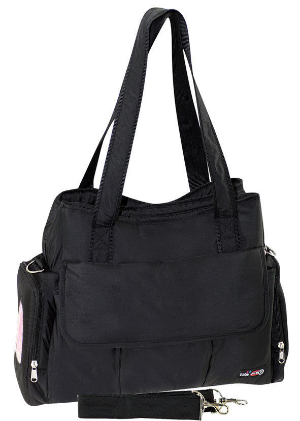 FIB Baby Nappy Bag Diaper Maternity Milk Mummy Changing Travel Tote - Black V563-A311N-BLACK