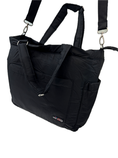 FIB Baby Nappy Bag Diaper Maternity Milk Mummy Changing Travel Tote - Black V563-A314N-BLACK