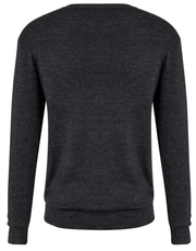 Mens Advatex Varesa Wool Pullover Jumper Cardigan V Neck - Charcoal - L V563-A59520-CHARCOAL-L