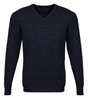 Mens Advatex Varesa Wool Pullover Jumper Cardigan - Navy - M V563-A59520-NAVY-M