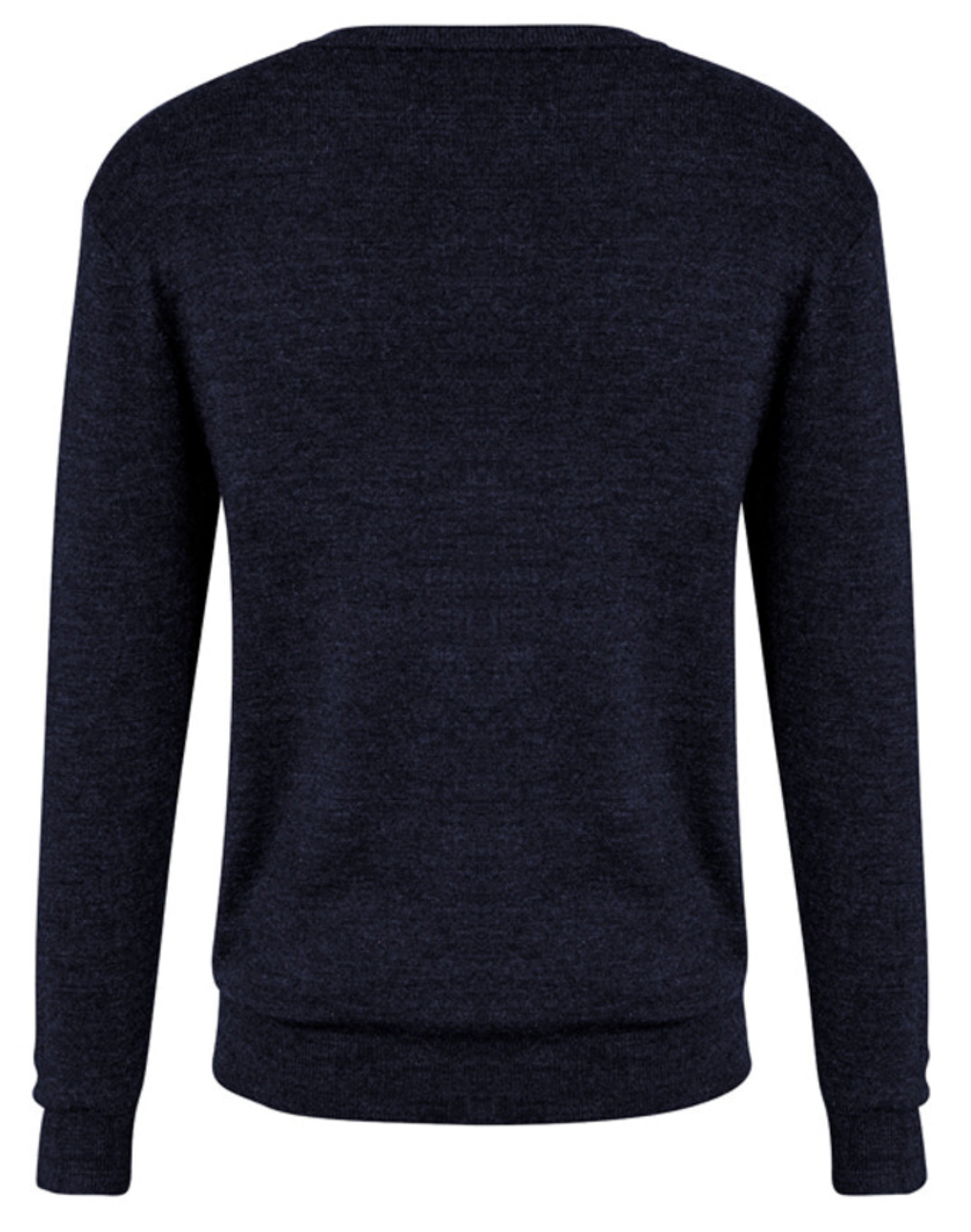 Mens Advatex Varesa Wool Pullover Jumper Cardigan - Navy - M V563-A59520-NAVY-M
